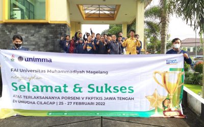 Dekan Lepas Kontingen Porseni ke-5 FKPTKIS Jawa Tengah