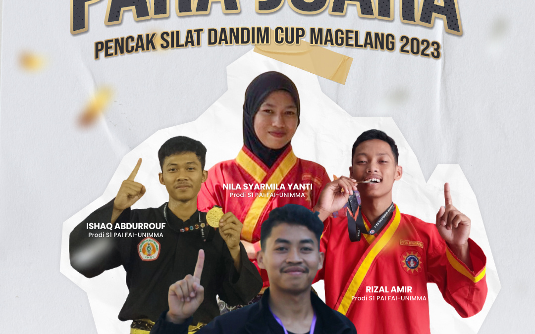 Mahasiswa FAI Borong Medali Kejuaraan Pencak Silat Dandim Cup Magelang